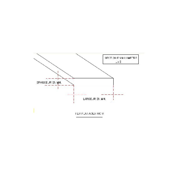 PLAT 100x10 ACIER 3 M-Lire la description