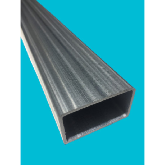 TUBE RECTANGLE 100x20x1,5 ACIER GALVANISE 1 M-Lire la description