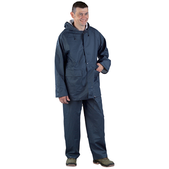 Coverguard - Ensemble de pluie jaune en PU 170g/m2-Lire la description
