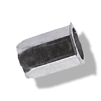 Ecrou a sertir Borgne Hexagonal Acier M10 (3-6)-Lire la description