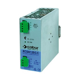 Convertisseur DC/DC CSA 10,5-18 Vdc / 22,5-27,5 Vdc 5 A-Lire la description