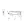 Ampli. fibre PNP Teach Led rouge LO/DO 8-30Vdc, M08 4P