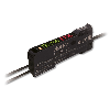 Ampli. fibre PNP Afficheur Led rouge LO/DO 12-24Vdc, Conn.