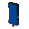 Ampli. fibre PNP Pot. Led rouge LO/DO NO/NF, M08 4P, rail DIN