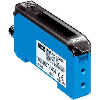 Ampli. fibre (autonome) NPN Teach IR LO/DO 12-24Vdc, M08 4P-Lire la description