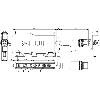 Ampli. capteur capacitif PNP/NPN NO/NF 0-10V/4-20mA / M12 4P+C0.3m