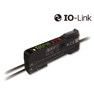 Ampli. fibre IO-Link LR double affichage LO/DO 12-24Vdc, M12 4P+C0.3m-Lire la description