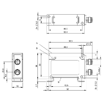 Amplificateur de signal ANA (0-10V) / M08 4P-Lire la description