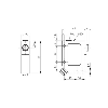Ampli. fibre PNP Pot. IR LO/DO Vers. rapide, M12 4P