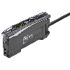 Ampli fibre optiques couleur PNP Led Blanche LO/DO / Câble 2m