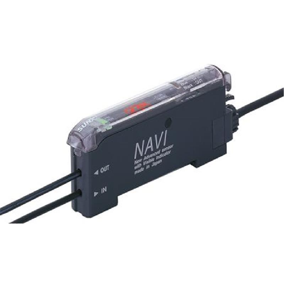 Ampli. fibre PNP(x2) Afficheur Teach LR LO/DO, connect. CN-72-Lire la description