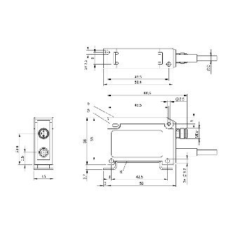 Amplificateur de signal PNP/NPN (NO/NF) Câble 2m PVC-Lire la description