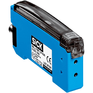 Ampli. fibre PNP Teach LR LO/DO 10-30Vdc IP66, M08 4P-Lire la description