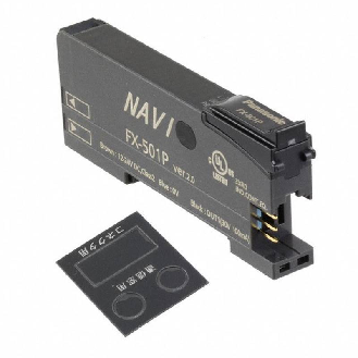Ampli. fibre PNP Afficheur Teach Led rouge LO/DO, connect. CN-73-Lire la description