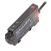 Ampli. fibre NPN Teach Led rouge LO/DO 10-30Vdc, câble 2m