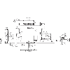 Ampli. fibre (maître) PNP(x2) Teach LR LO/DO 12-24Vdc, M08 4P
