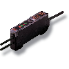 Ampli. fibre PNP Barregraphe Pot. LR LO/DO IP50 HV, câble 2m