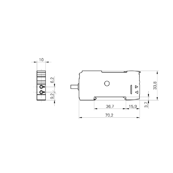 Ampli. fibre PNP Afficheur Teach LR LO/DO 12-24Vdc, câble 2m Ampli. fibre PNP Afficheur Teach LR LO/DO 12-24Vdc, câble 2m-Lire la description