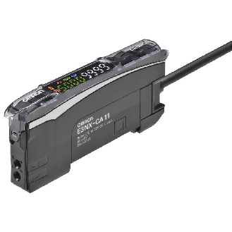 Ampli fibre optique couleur NPN 10-30Vdc / Câble 2m-Lire la description
