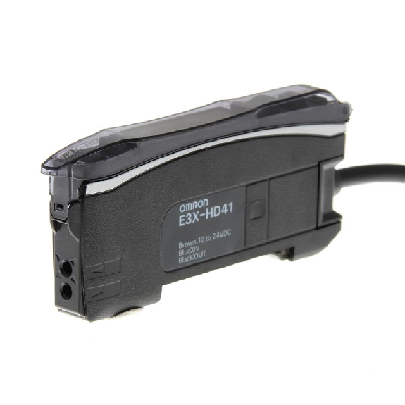 Ampli. fibre NPN Afficheur LR LO/DO IP50 12-24Vdc, câble 2m-Lire la description