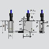 Amplificateur PNP pour IAS-30 et KAS-40 10-35Vdc / Câble 2m