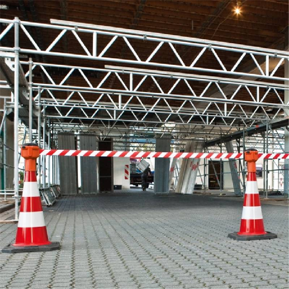 Sangle de cône Morion, pour cônes de signalisation rouge/blanc 9m-Lire la description