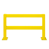 Barre transversale Morion 120x80mm Lg 1000mm Finition P, Jaune