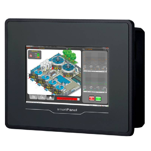 HMI smartPanel 4,3 TFT couleur, 480x272 pixels, Cortex-A8 1GHz"-Lire la description