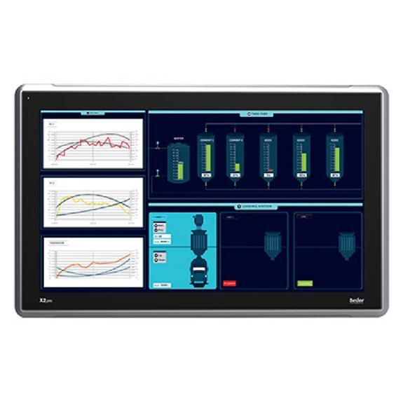 IHM 21,5 iX, 1920x1080 HD (16:10), CPU Dual Core 1GHz, 24Vdc"-Lire la description
