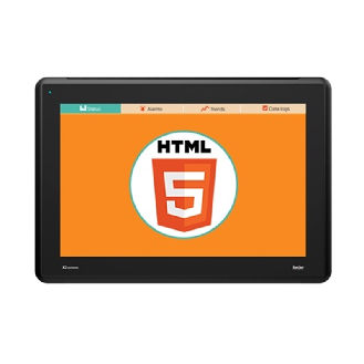 IHM 15 Durci web, 1280x800 (16:10) HL, 24Vdc, IP66, -30 .. +70°C"-Lire la description