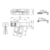 Actionneur articulé - AZ 15/16-B6 CLEF SEULE Actionneur articulé - AZ 15/16-B6 CLEF SEULE