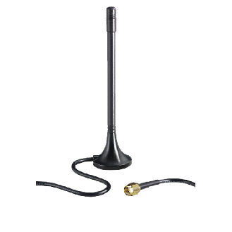 Antenne magnétique RF 2dBi connecteur droit SMA 2 m-Lire la description