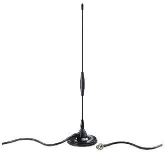 Antenne magnétique RF 5dBi avec connecteur droit TNC IP 65 3,6 m-Lire la description