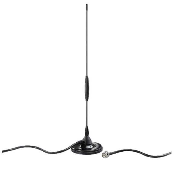 Antenne magnétique RF 5dBi avec connecteur droit TNC IP 65 3,6 m-Lire la description