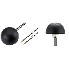 Antenne 2G/3G/4G LTE MIMO, 2 connecteurs SMA, câble 3m