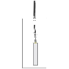 Antenne omnidirectionnelle, 2,4 GHz / 5 GHz, gain 2,5 / 5 dBi