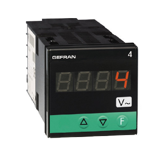 Ampèremètre AC 48x48 4 digits; alim 20-27VAC/DC-Lire la description