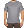 T-shirt respirant manches courtes gris  "WWSSG" taille XL