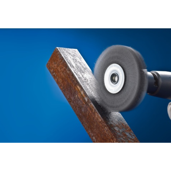 Pferd Rundbrste ungezopft RBU 70x15 mm Schaft-6 mm Stahl-Draht-0,30-Beschreibung lesen