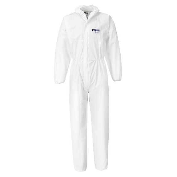 Portwest - Combinaison Biztex Microporeux type 5/6 (Pack de 50) - ST40 Portwest - Combinaison Biztex Microporeux type 5/6 (Pack de 50) - ST40-Lire la description