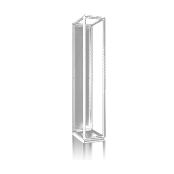 Armoire modulaire RAL7035 sans porte 400x2000x600mm Armoire modulaire RAL7035 sans porte 400x2000x600mm-Lire la description