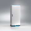 Armoire monobloc acier RAL 7035 IP66 800x2000x500 1 porte pleine