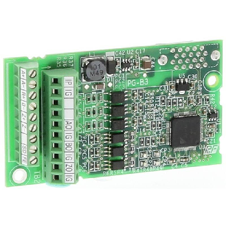 Carte d'entrée impulsion max. 50kHz, imp phase A/B, collecteur ouvert-Lire la description