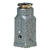 Capot A3-A4-A5-D8 57mm haut 1xM20 vertical avec manchon