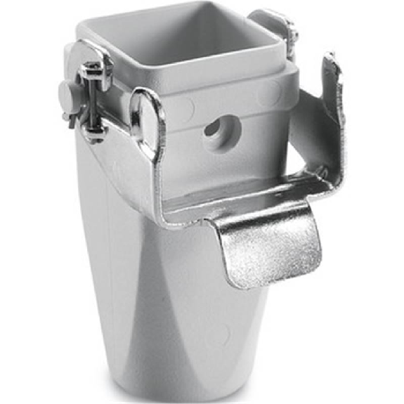 Capot prolongateur (entrée de câble verticale), PG11, plastique, gris-Lire la description