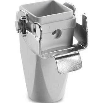 Capot prolongateur M20, thermoplastique, gris-Lire la description