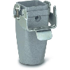 Capot prolongateur (entrée de câble droite) M20, Zinc moulé, gris