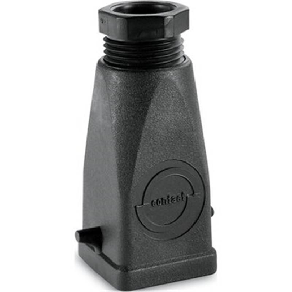 Capot (entrée de câble verticale) PG11+PE, Thermoplastique, noir-Leggi tutto