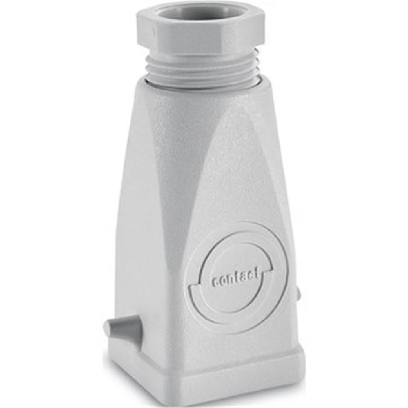 Capot (entrée de câble verticale) PG11+PE, Thermoplastique, gris-Lire la description