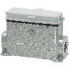 Embase saillie B24 68mm haut 1xM25 avec couvercle